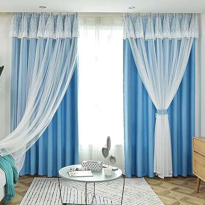 Chenille Golden Lined Pencil Pleat Curtains